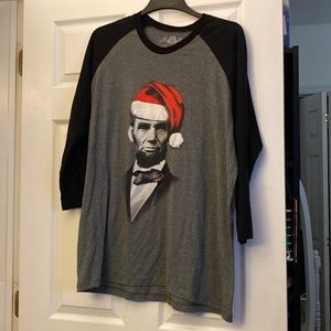 American Rag mens printed long sleeve t shirt. Used. Size XL.